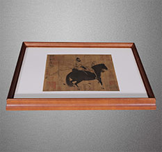 垫江书画装裱配框服务案例